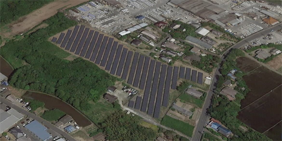 ESC 975 kW solar power facility, Chiba, Japan (Constructed 2017)